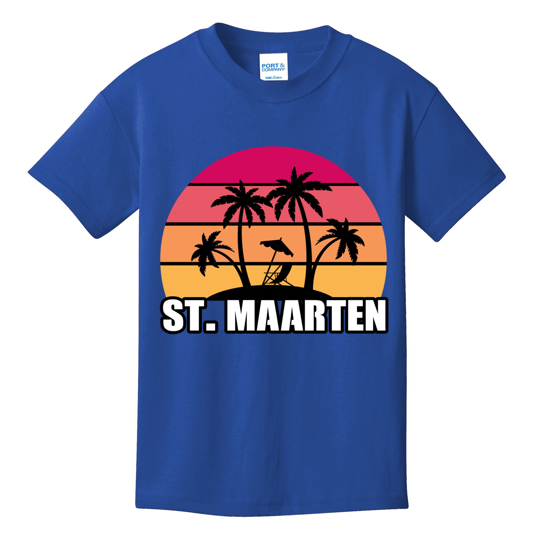 St Maarten Travel Vacation Souvenir Gift Kids T-Shirt