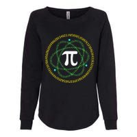 Science Math Teachers Atom Pi Symbol Apparel Pi Day Womens California Wash Sweatshirt