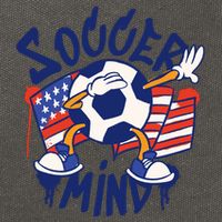 Soccer Mind USA Cotton Canvas Backpack