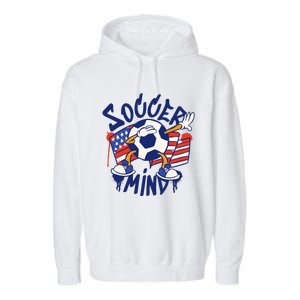 Soccer Mind USA Garment-Dyed Fleece Hoodie