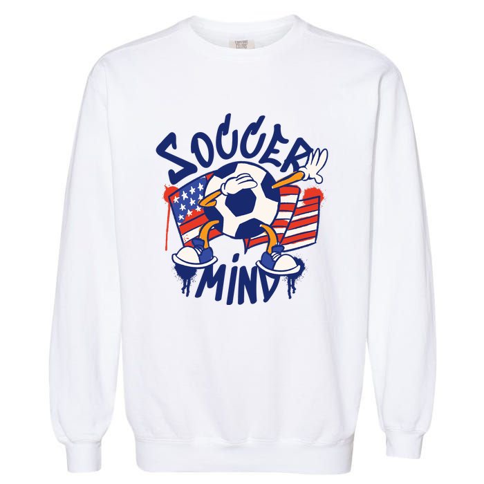 Soccer Mind USA Garment-Dyed Sweatshirt