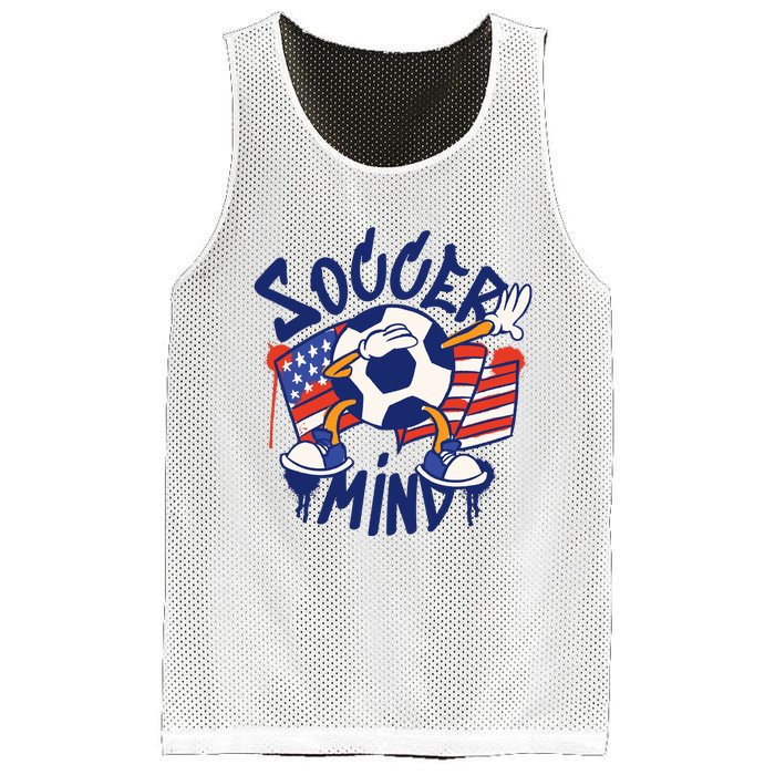 Soccer Mind USA Mesh Reversible Basketball Jersey Tank