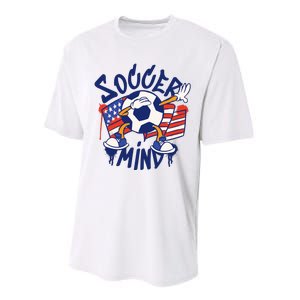 Soccer Mind USA Performance Sprint T-Shirt