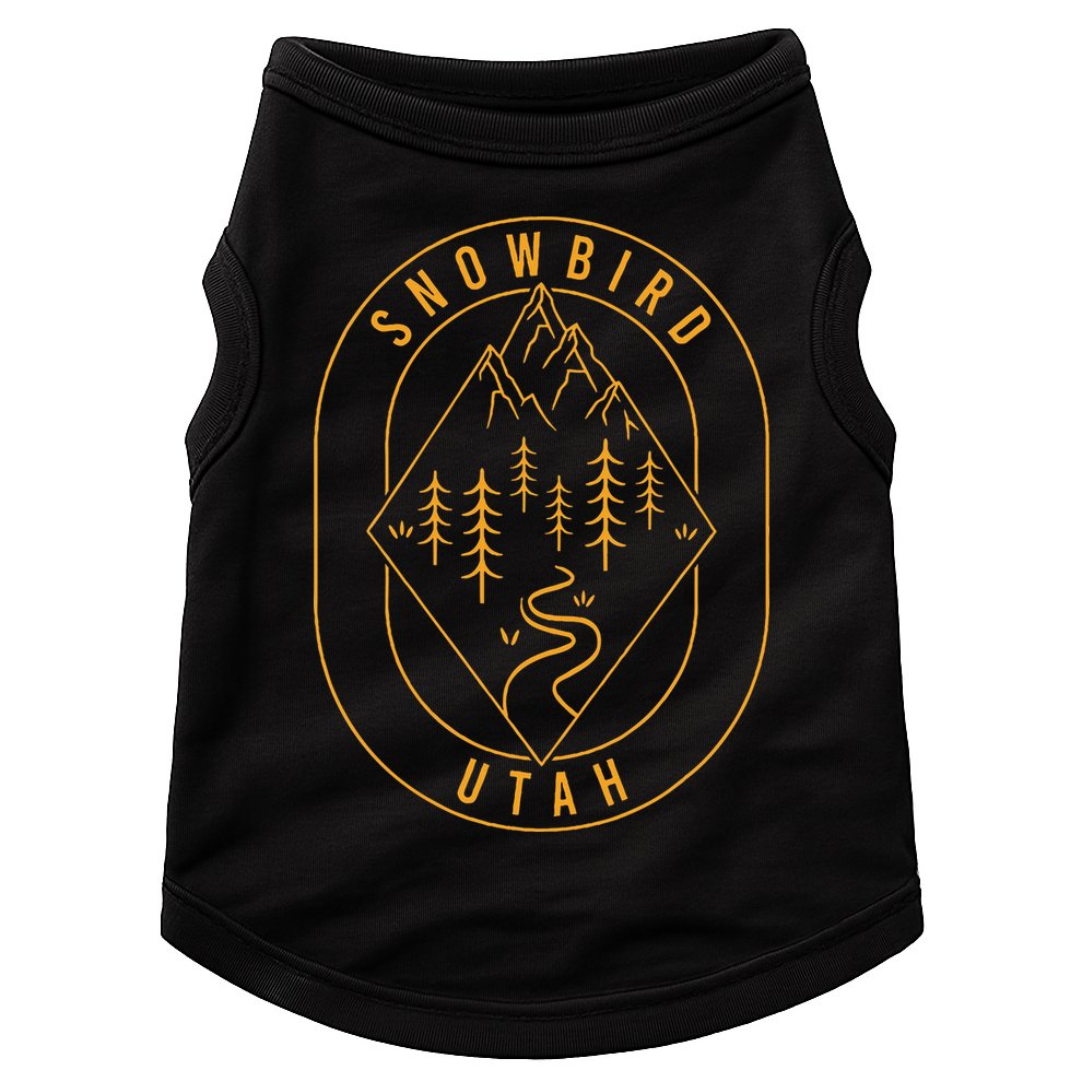 Snowbird Mountains Utah Hiking Outdoors Doggie Tank
