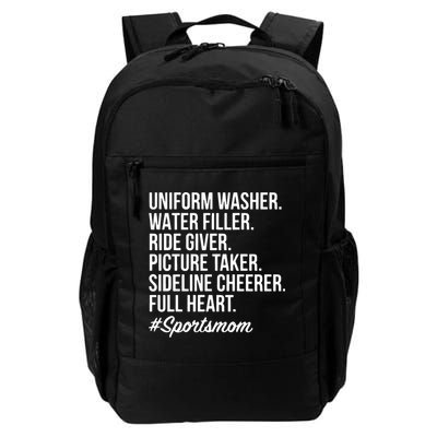 Sports Mom Uniform Washer Water Filler Baseball Mom Backpack