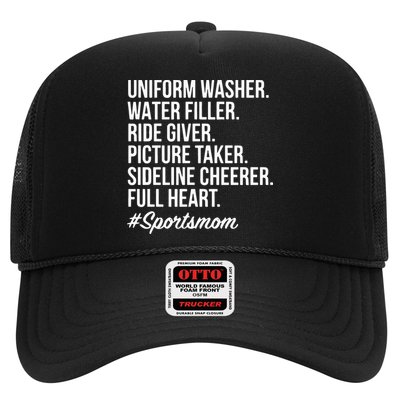 Sports Mom Uniform Washer Water Filler Baseball Mom Hat