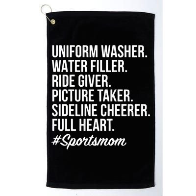 Sports Mom Uniform Washer Water Filler Baseball Mom Golf Towel