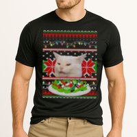 Smug Table Cat Meme Ugly Christmas Performance Shirt