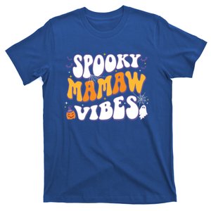 Spooky Mamaw Vibes Halloween Cool Gift T-Shirt