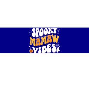 Spooky Mamaw Vibes Halloween Cool Gift Bumper Sticker