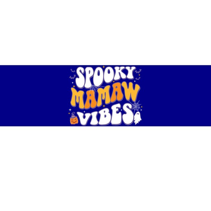 Spooky Mamaw Vibes Halloween Cool Gift Bumper Sticker