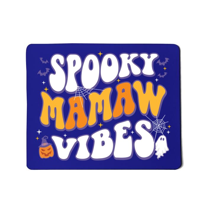 Spooky Mamaw Vibes Halloween Cool Gift Mousepad