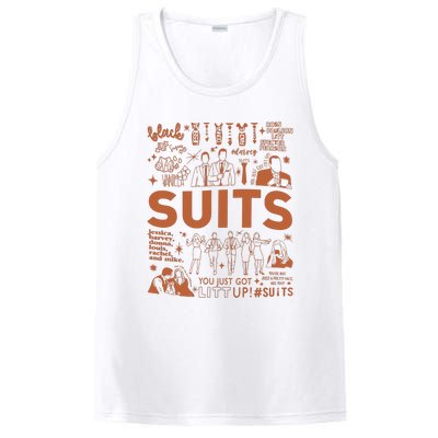 Suits Movie Vintage Harvey Specter Vintage PosiCharge Competitor Tank