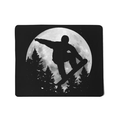 Snowboard Moon vintage Freestyle Snowboarding Mousepad