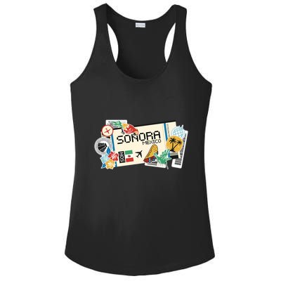 Sonora Mexican Vacation Holidays Estado De Sonora Mexico Funny Gift Ladies PosiCharge Competitor Racerback Tank