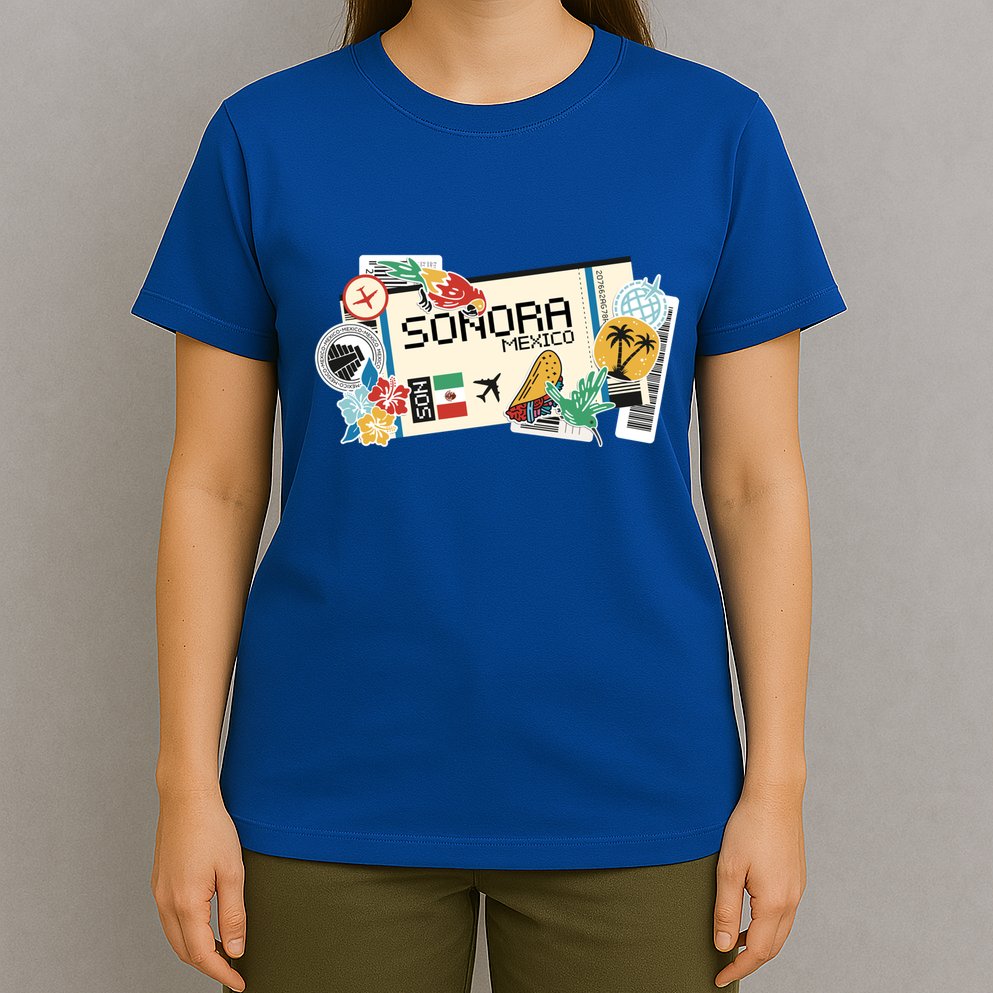 Sonora Mexican Vacation Holidays Estado De Sonora Mexico Funny Gift T-Shirt