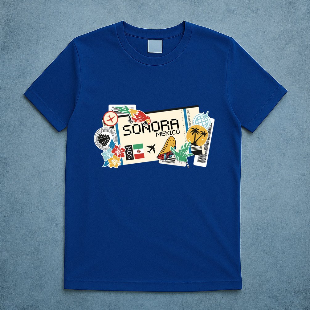 Sonora Mexican Vacation Holidays Estado De Sonora Mexico Funny Gift T-Shirt