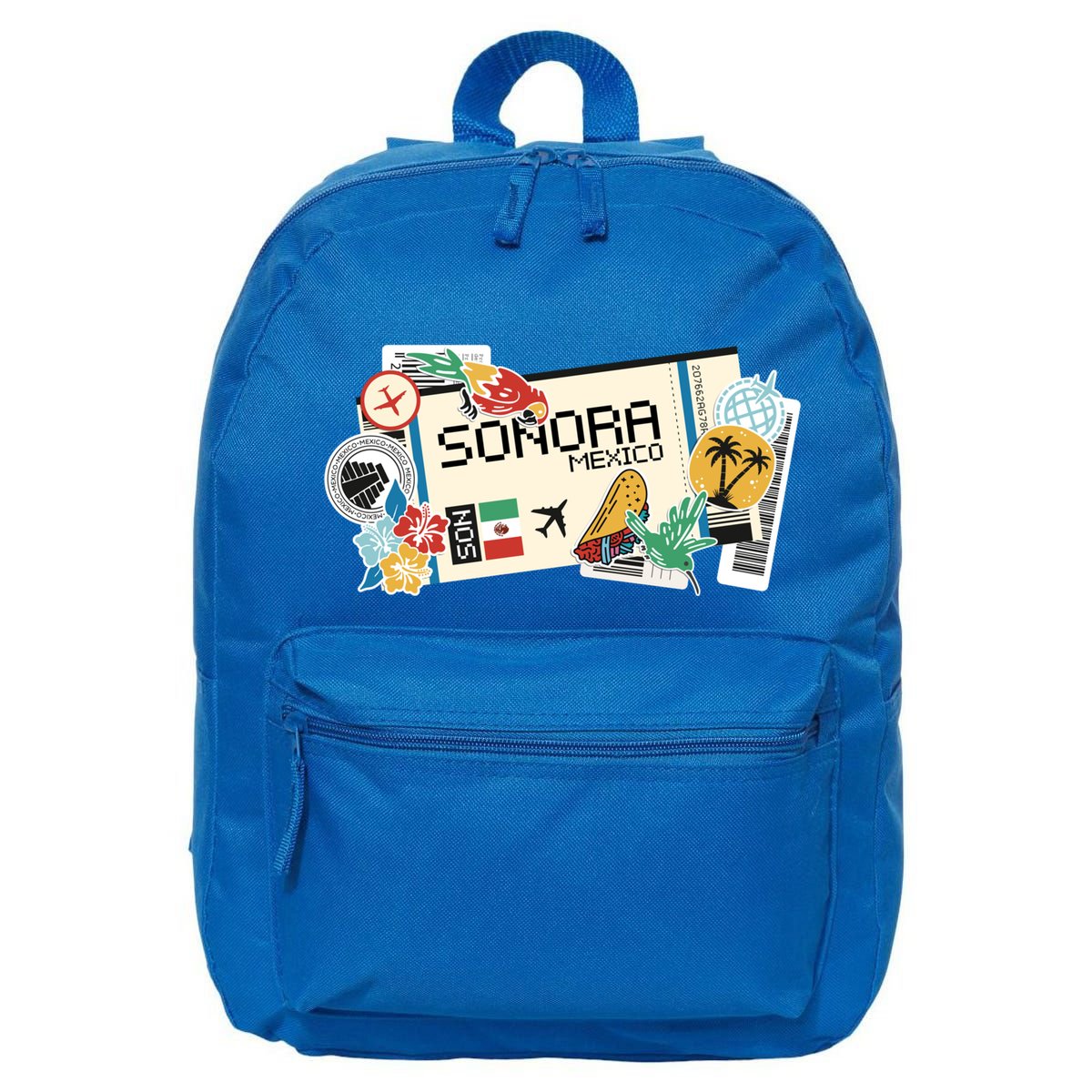 Sonora Mexican Vacation Holidays Estado De Sonora Mexico Funny Gift 16 in Basic Backpack