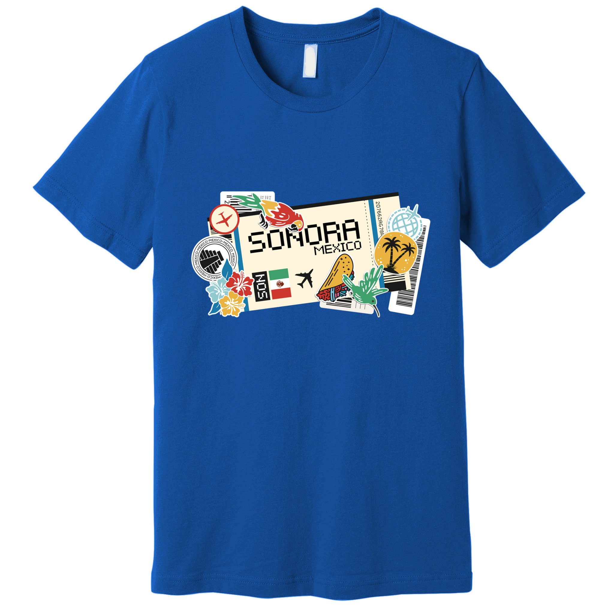 Sonora Mexican Vacation Holidays Estado De Sonora Mexico Funny Gift Premium T-Shirt