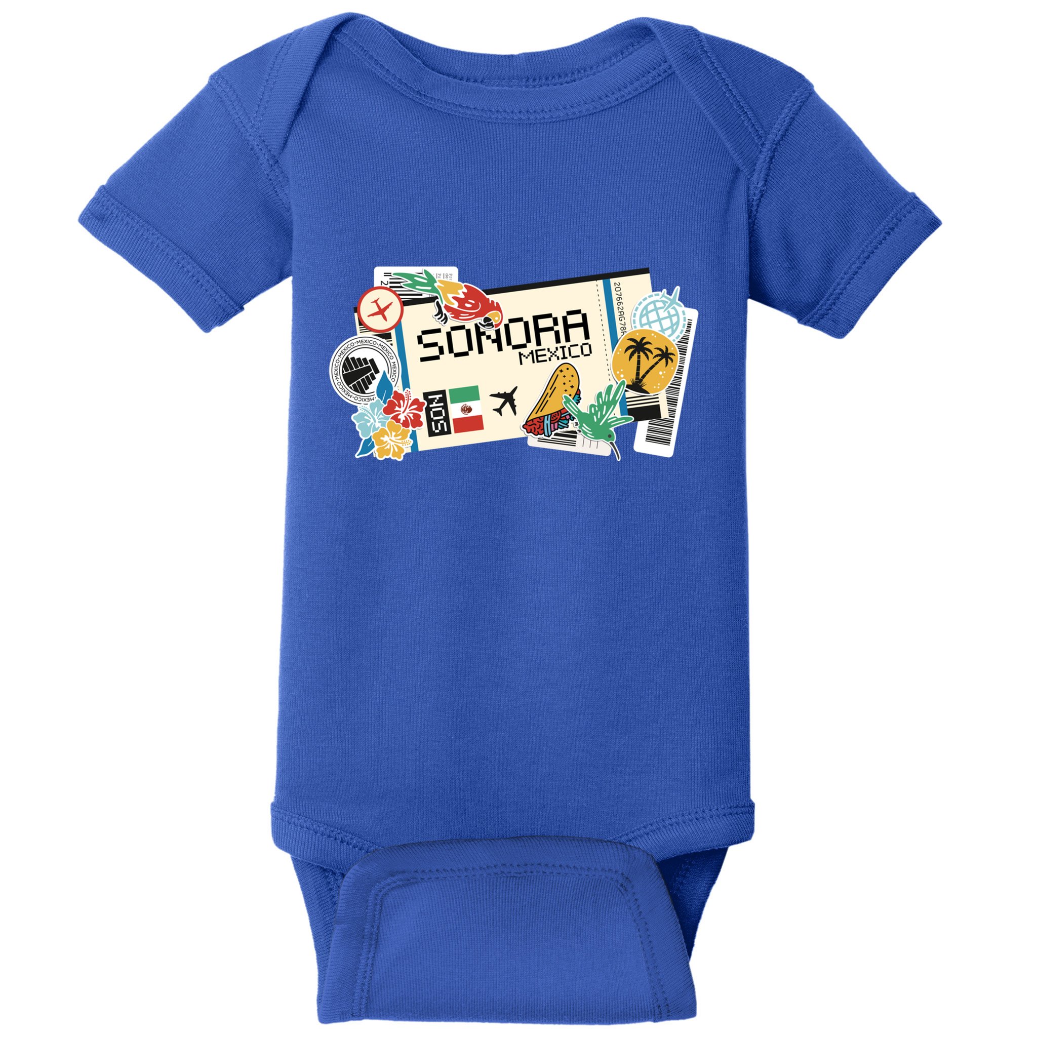 Sonora Mexican Vacation Holidays Estado De Sonora Mexico Funny Gift Baby Bodysuit