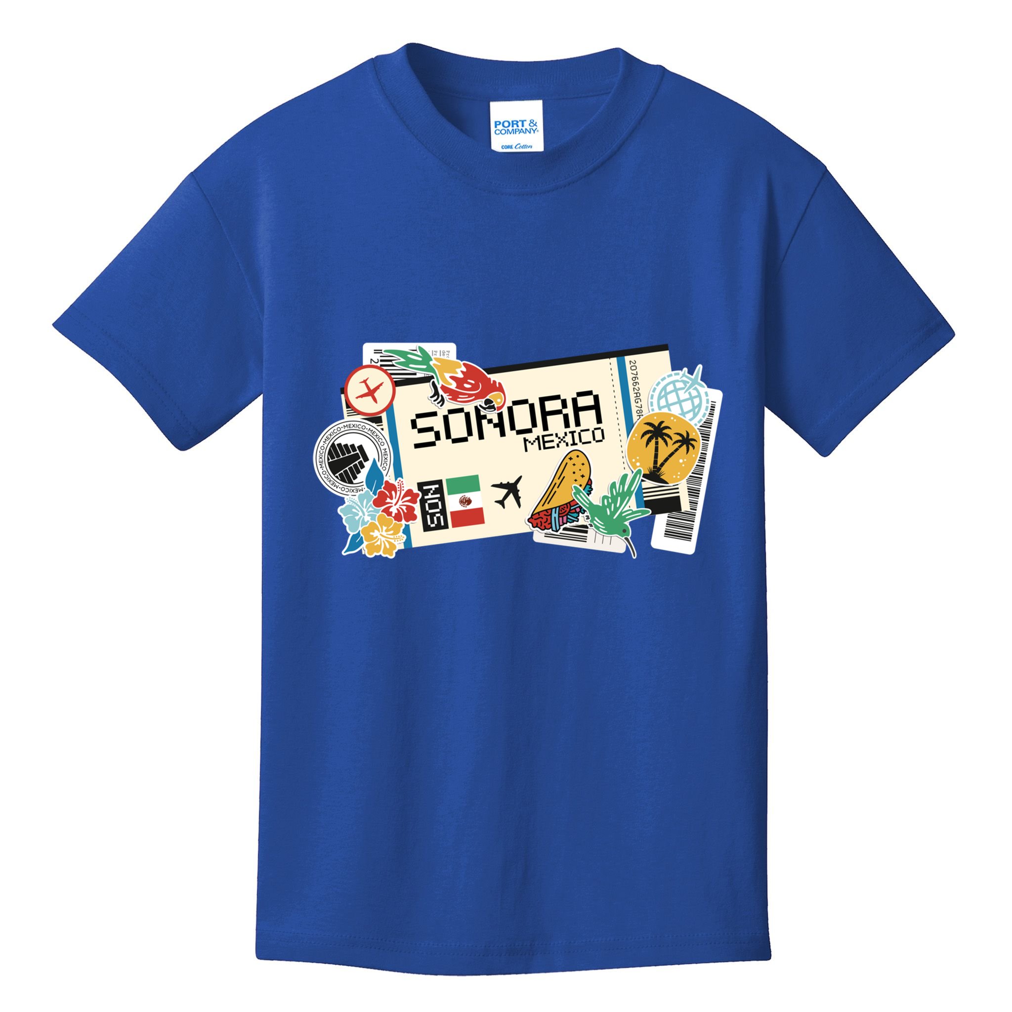 Sonora Mexican Vacation Holidays Estado De Sonora Mexico Funny Gift Kids T-Shirt