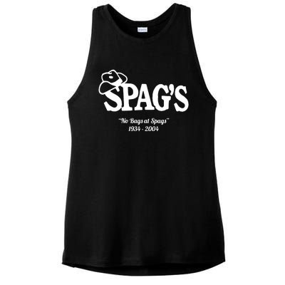 Spags Massachusetts Vintage Retro Company Worcester Ladies PosiCharge Tri-Blend Wicking Tank