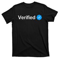 Social Media Verified Account Check Mark T-Shirt