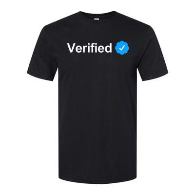 Social Media Verified Account Check Mark Softstyle CVC T-Shirt