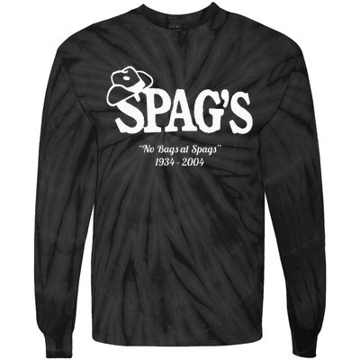 Spags Massachusetts Vintage Retro Company Worcester Tie-Dye Long Sleeve Shirt