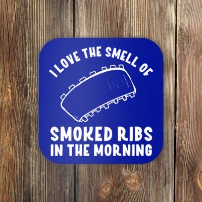 Smoking Meat Vintage Barbecue Lover Bbq Ribs Gift Coaster