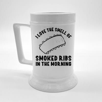 Smoking Meat Vintage Barbecue Lover Bbq Ribs Gift Beer Stein