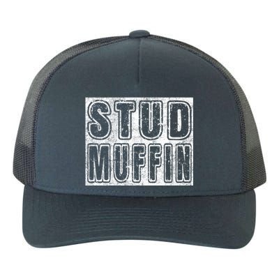 Stud Muffin Vintage Graphic Muffin Pun Meaningful Gift Yupoong Adult 5-Panel Trucker Hat