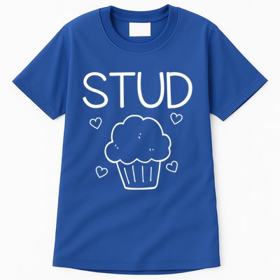 Stud Muffin Valentines Day Cute Heart Love Funny Gift Tall T-Shirt