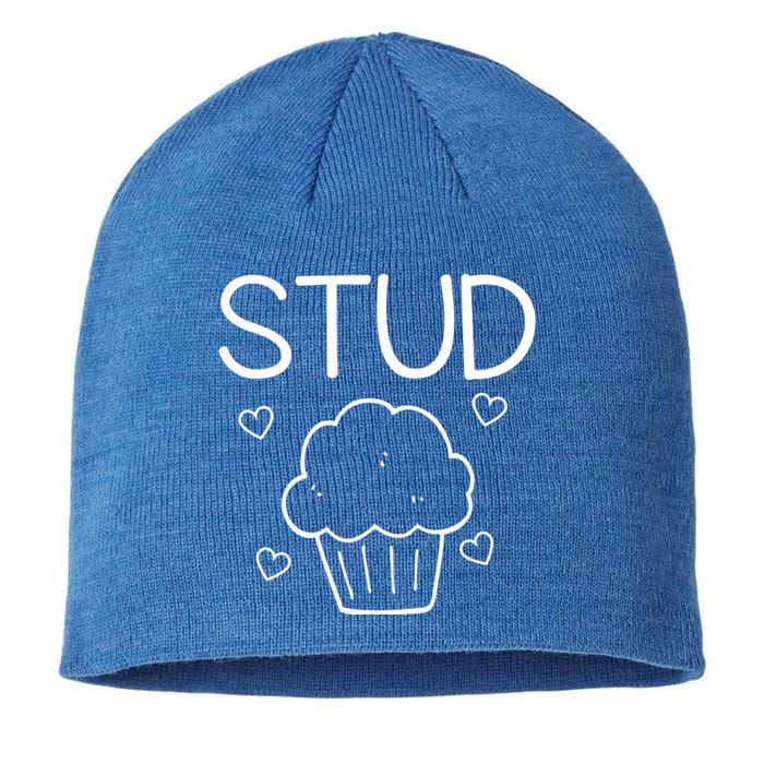 Stud Muffin Valentines Day Cute Heart Love Funny Gift Sustainable Beanie