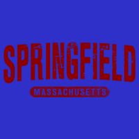 Springfield Massachusetts Vintage University College Style Gift Poster