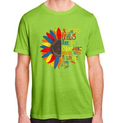 Sunshine Mixed With Hurricane Scorpio Birthday Gift Adult ChromaSoft Performance T-Shirt