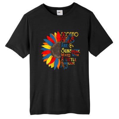 Sunshine Mixed With Hurricane Scorpio Birthday Gift Tall Fusion ChromaSoft Performance T-Shirt