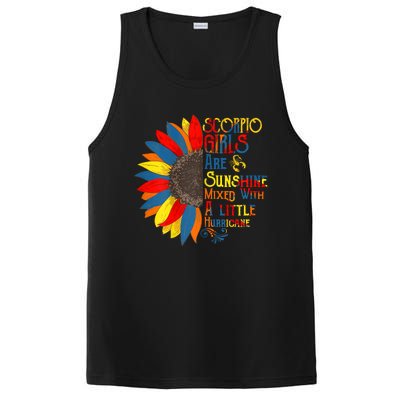 Sunshine Mixed With Hurricane Scorpio Birthday Gift PosiCharge Competitor Tank