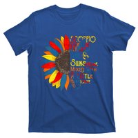 Sunshine Mixed With Hurricane Scorpio Birthday Gift T-Shirt