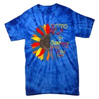 Sunshine Mixed With Hurricane Scorpio Birthday Gift Tie-Dye T-Shirt