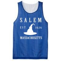 Salem Massachusetts Witch Gift Mesh Reversible Basketball Jersey Tank