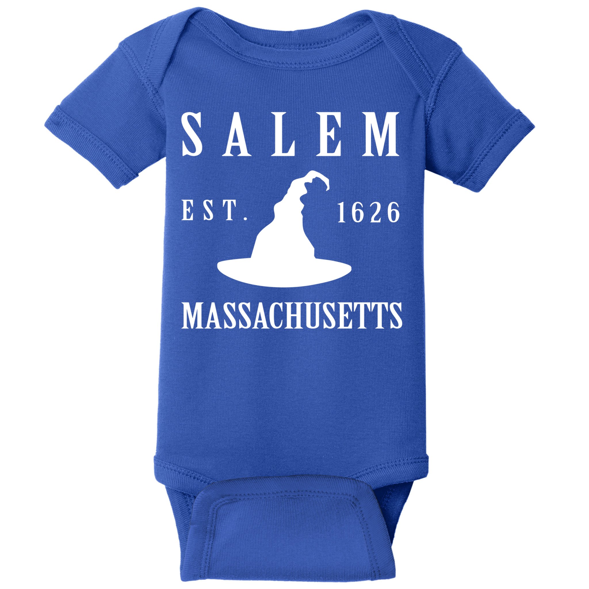 Salem Massachusetts Witch Gift Baby Bodysuit