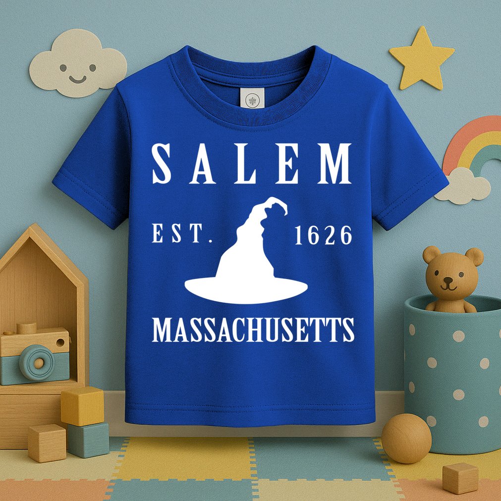 Salem Massachusetts Witch Gift Toddler T-Shirt