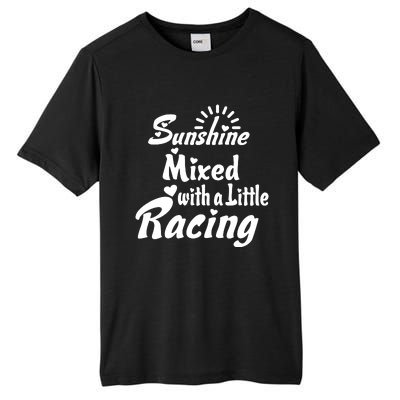 Sunshine Mixed With A Little Racing Tall Fusion ChromaSoft Performance T-Shirt