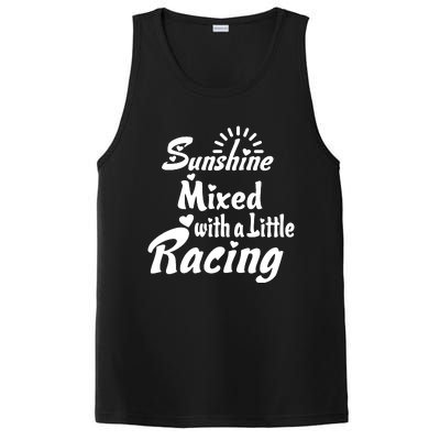 Sunshine Mixed With A Little Racing PosiCharge Competitor Tank