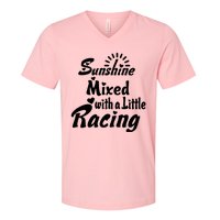 Sunshine Mixed With A Little Racing V-Neck T-Shirt