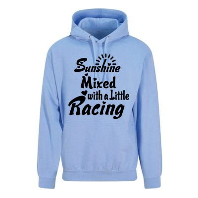 Sunshine Mixed With A Little Racing Unisex Surf Hoodie