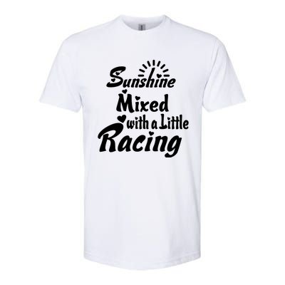 Sunshine Mixed With A Little Racing Softstyle CVC T-Shirt