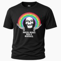 Social Media Was A Mistake Cooling Performance Crew T-Shirt