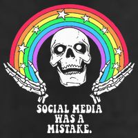 Social Media Was A Mistake 11oz C Handle Ceramic Mug